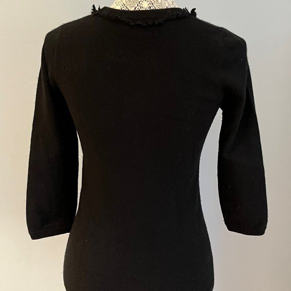 Cashmere Kate Spade Owl Sweatshirt - Picture 3 of 3